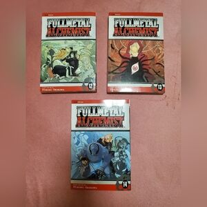 Fullmetal Alchemist Manga Viz Media Volumes 12-14